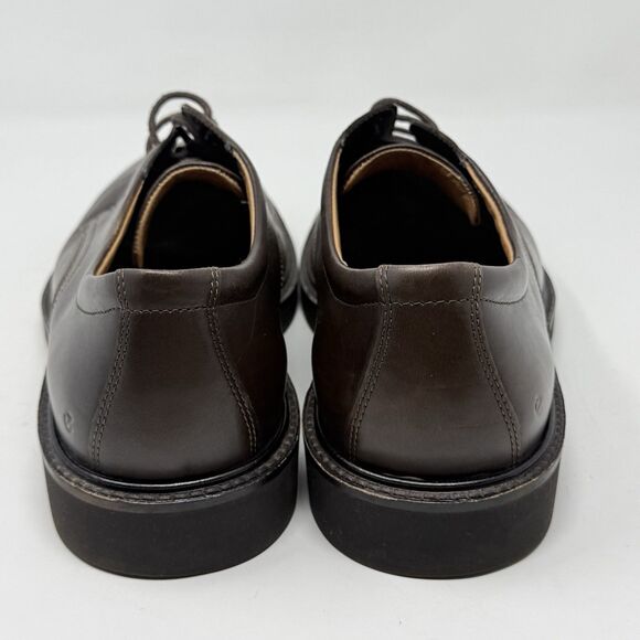 Ecco Metropole London Derby Casual Shoes Mens 10 EU 44 Brown Leather Plain Toe main image 6
